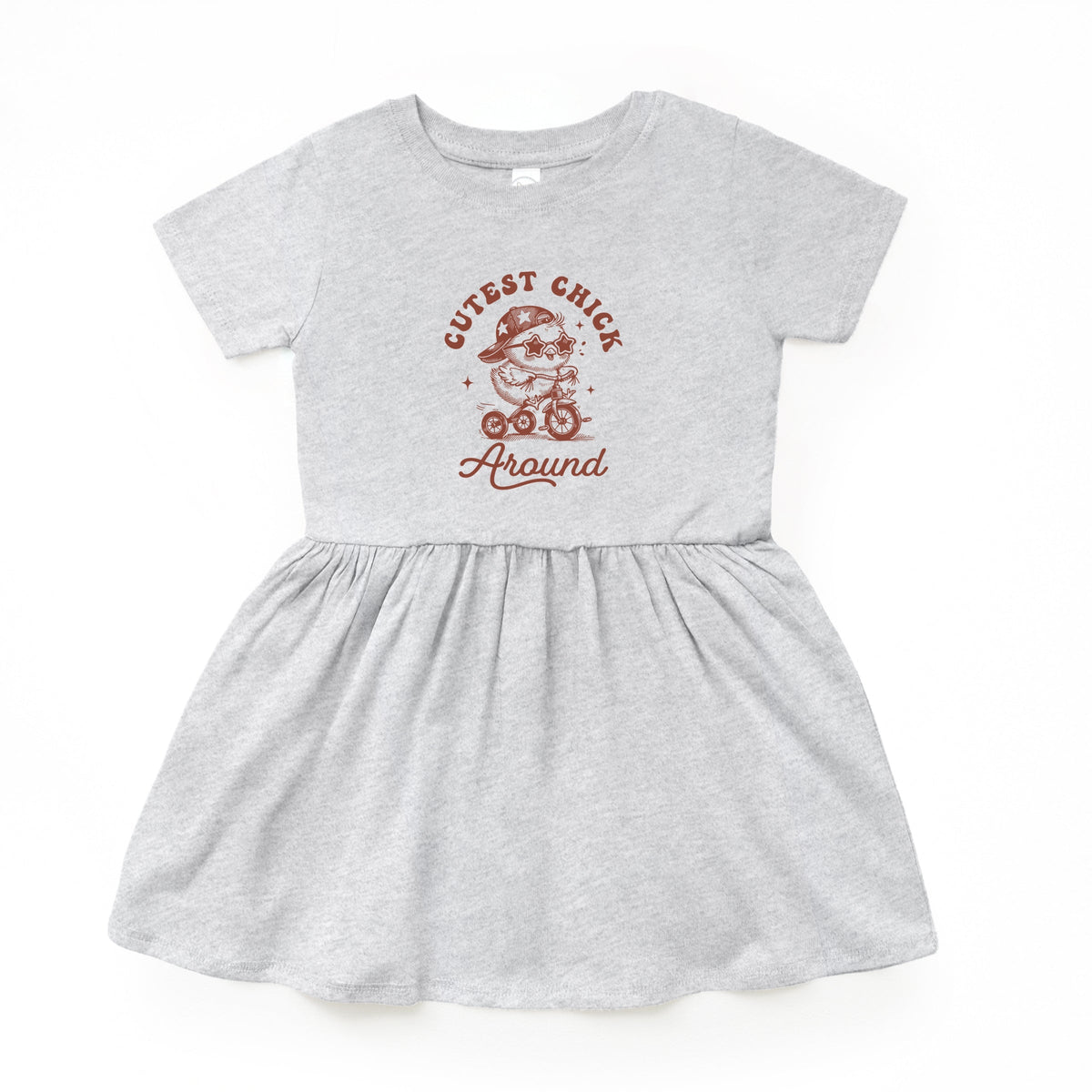 Cutest Chick Around Bike - Infant Dress
