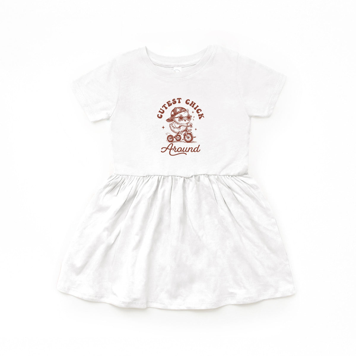 Cutest Chick Around Bike - Infant Dress