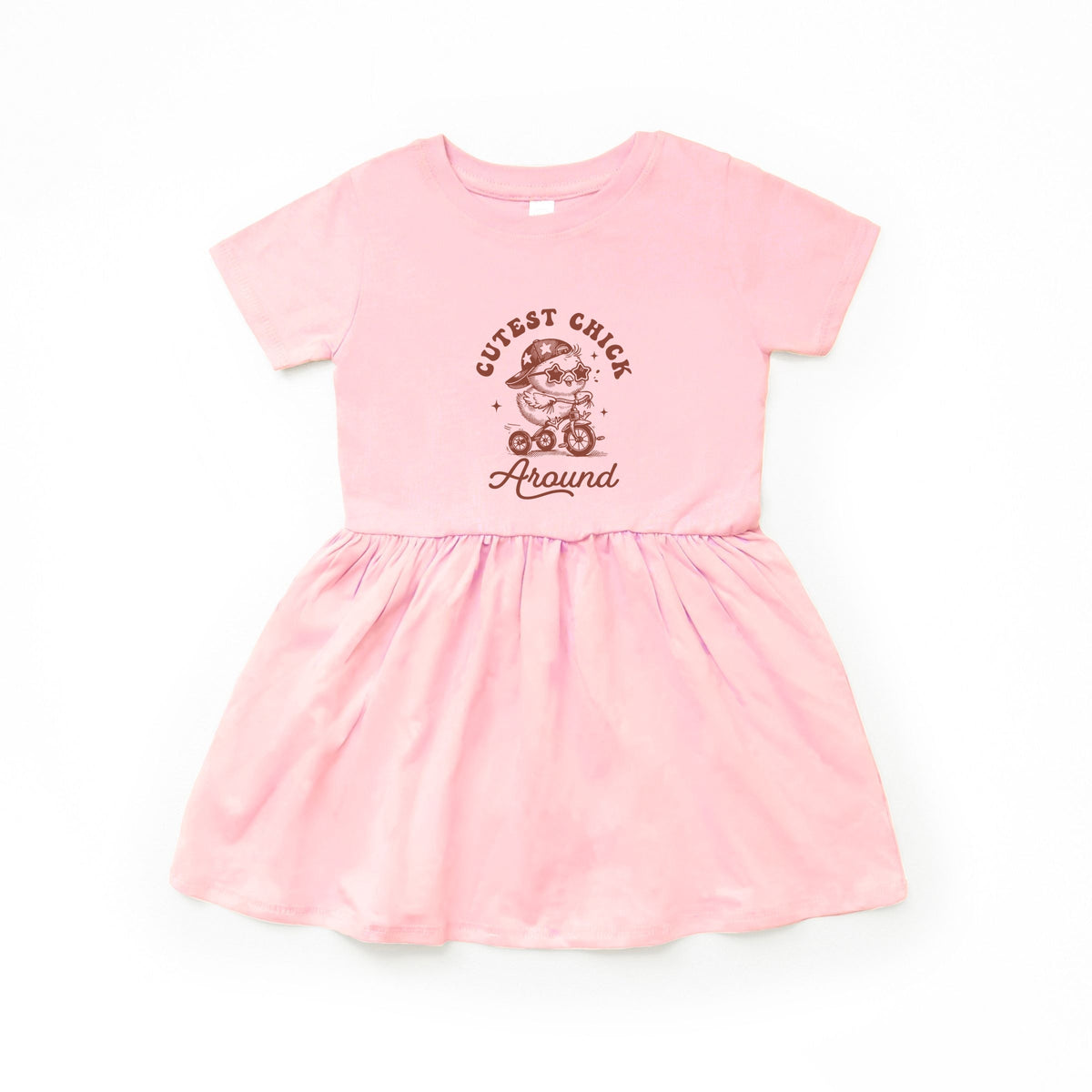 Cutest Chick Around Bike - Infant Dress