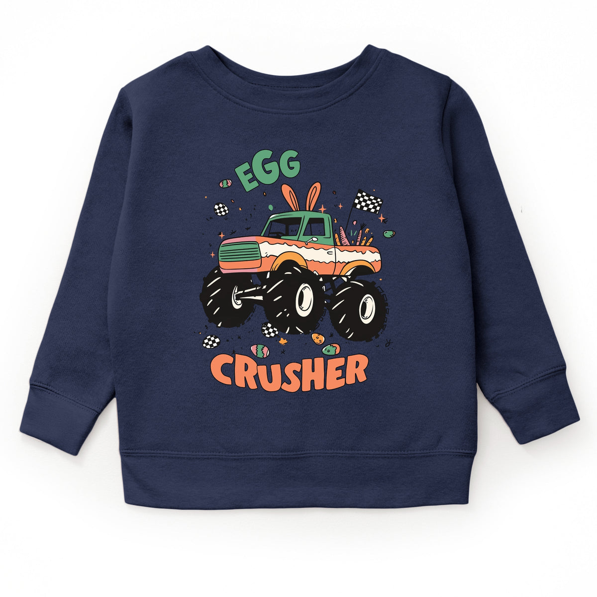Egg Crusher Monster Truck - Youth Graphic Sweatshirt