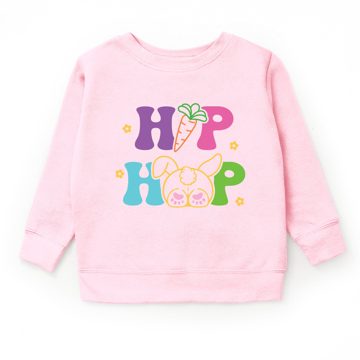 Hip Hop Bunny Bottom - Youth Graphic Sweatshirt