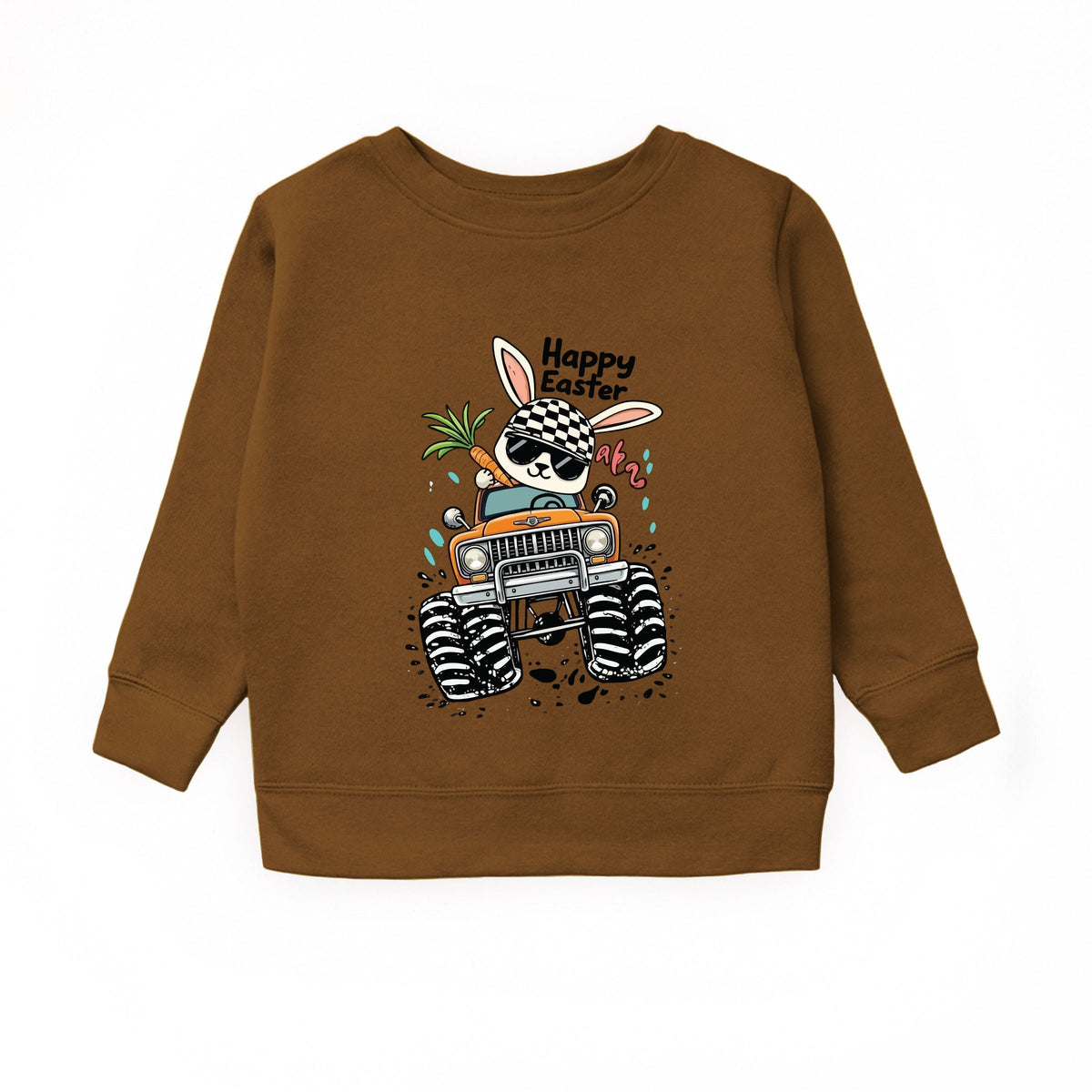 Happy Easter Monster Truck - Youth Graphic Sweatshirt