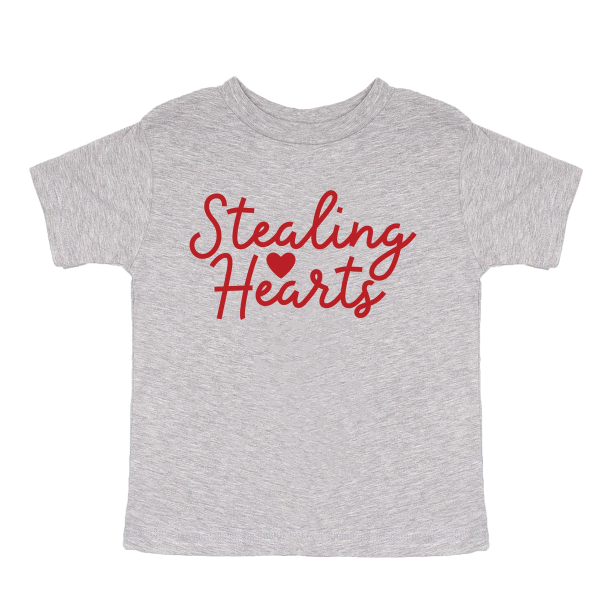 Stealing Hearts Cursive - Toddler Short Sleeve Graphic T-Shirt
