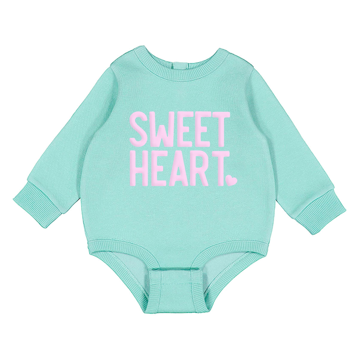 Sweetheart Puff Print - Infant Fleece BodySuit