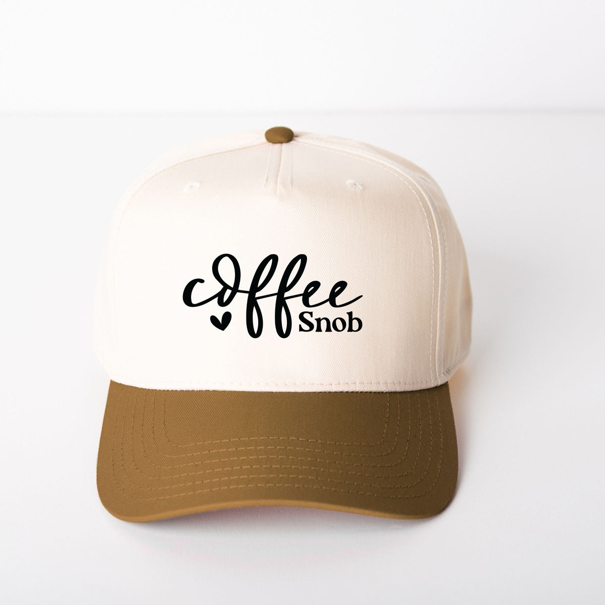 Coffee Snob Cursive - Women's Canvas Trucker Hat