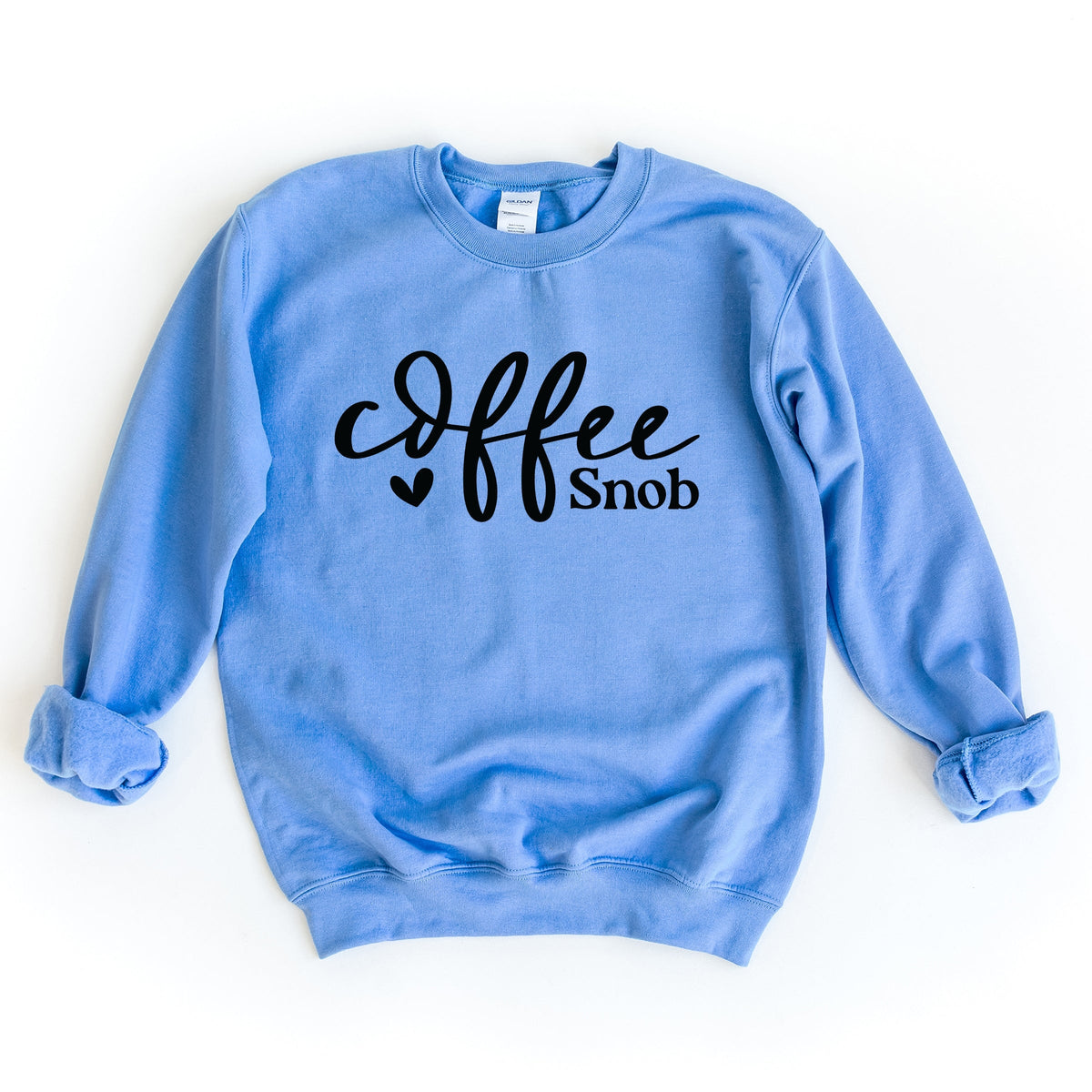 Coffee Snob Cursive - Women's Graphic Sweatshirt