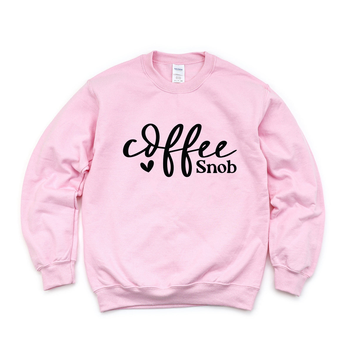 Coffee Snob Cursive - Women's Graphic Sweatshirt