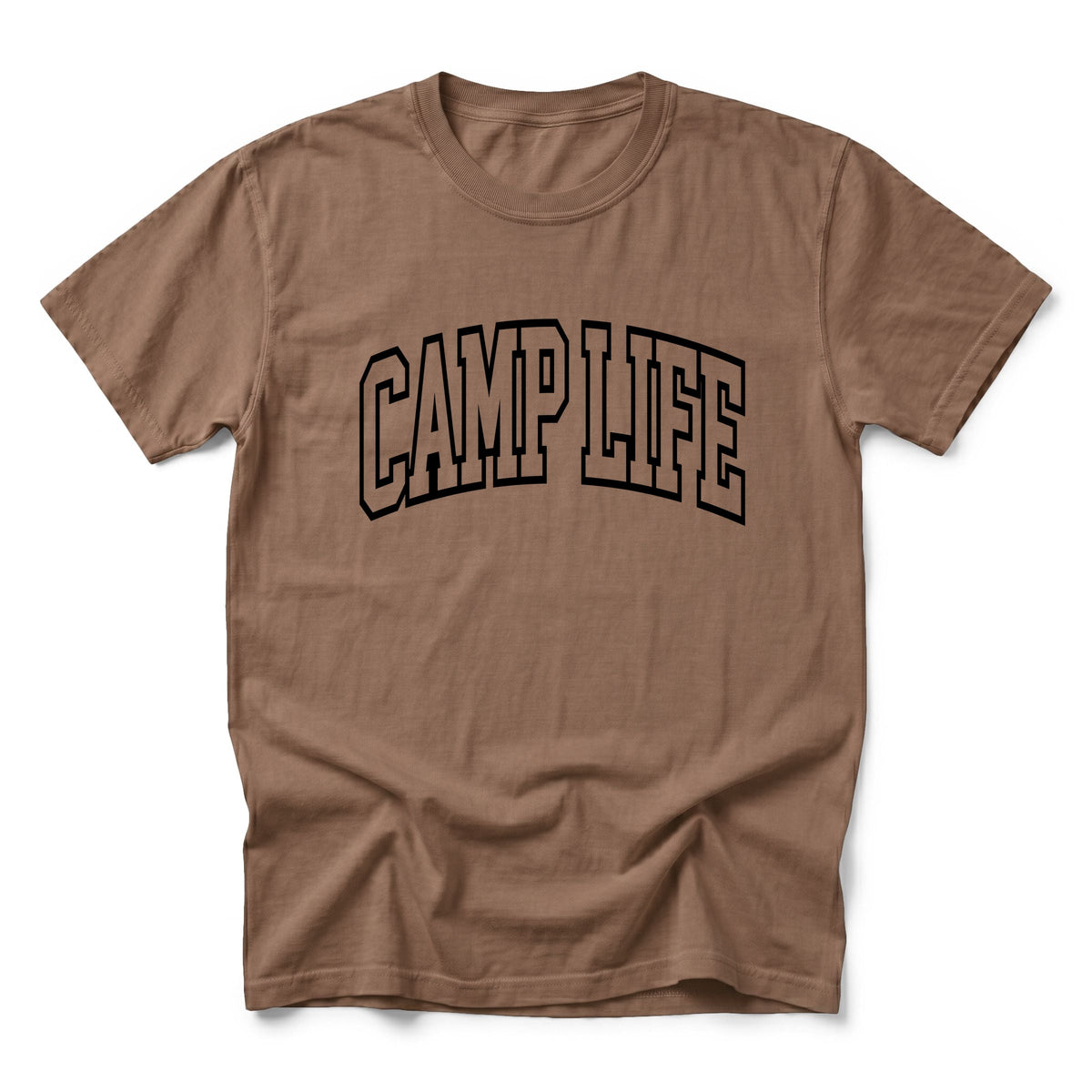 Camp Life Varsity - Men's Garment Dyed Graphic T-Shirt