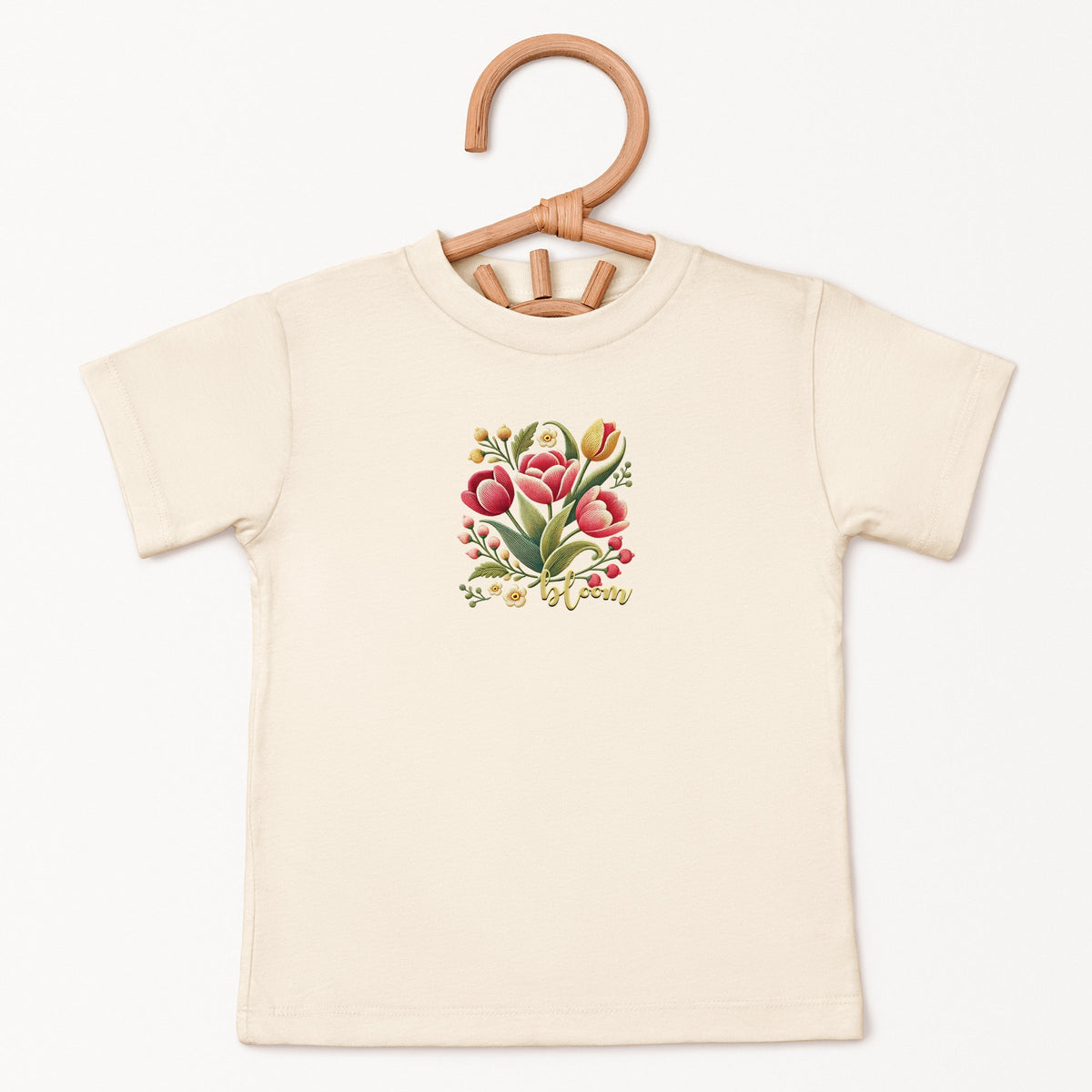Bloom Tulips - Toddler Short Sleeve Graphic T-Shirt