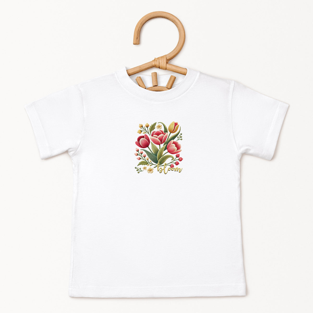 Bloom Tulips - Toddler Short Sleeve Graphic T-Shirt