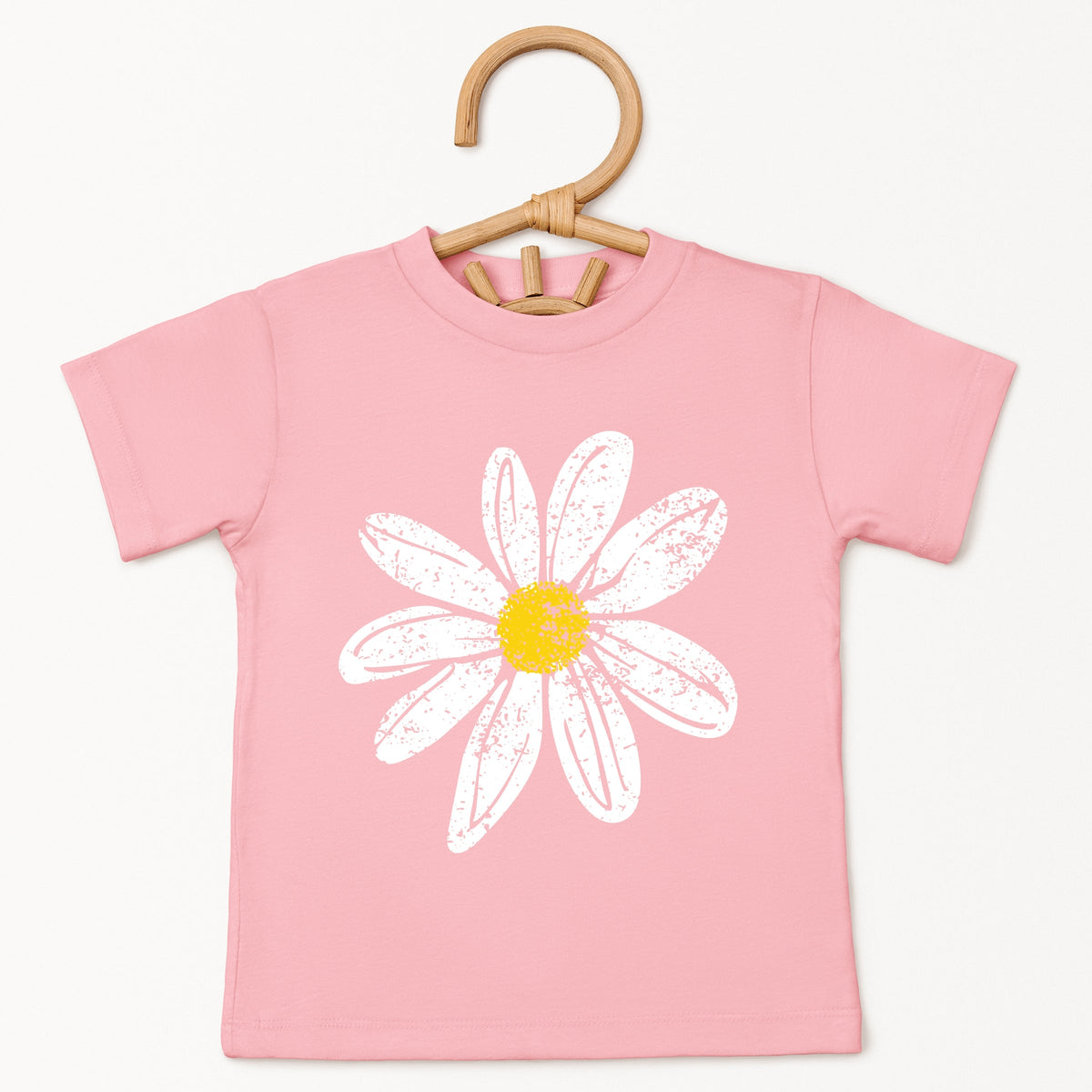 Daisy Distressed - Toddler Short Sleeve Graphic T-Shirt