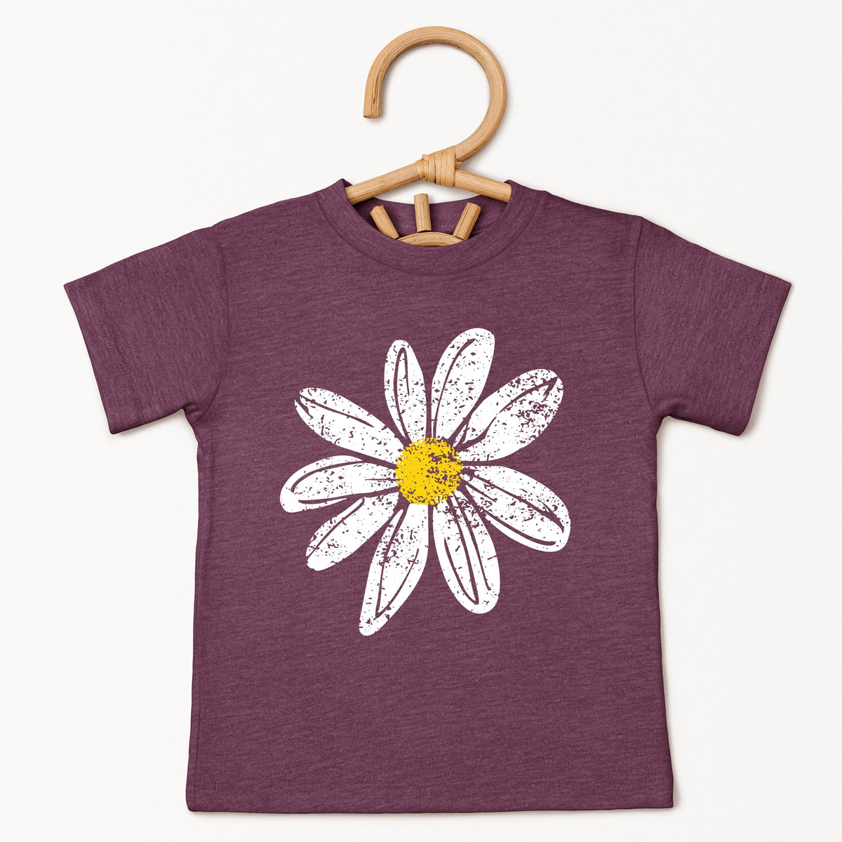 Daisy Distressed - Toddler Short Sleeve Graphic T-Shirt