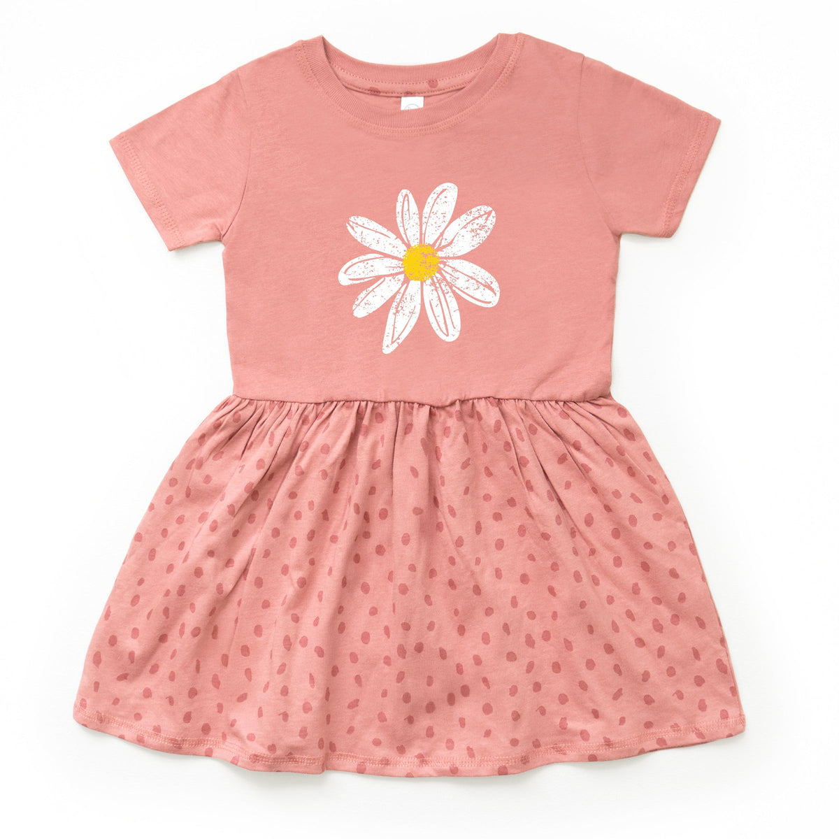 Daisy Distressed - Toddler Graphic Dress