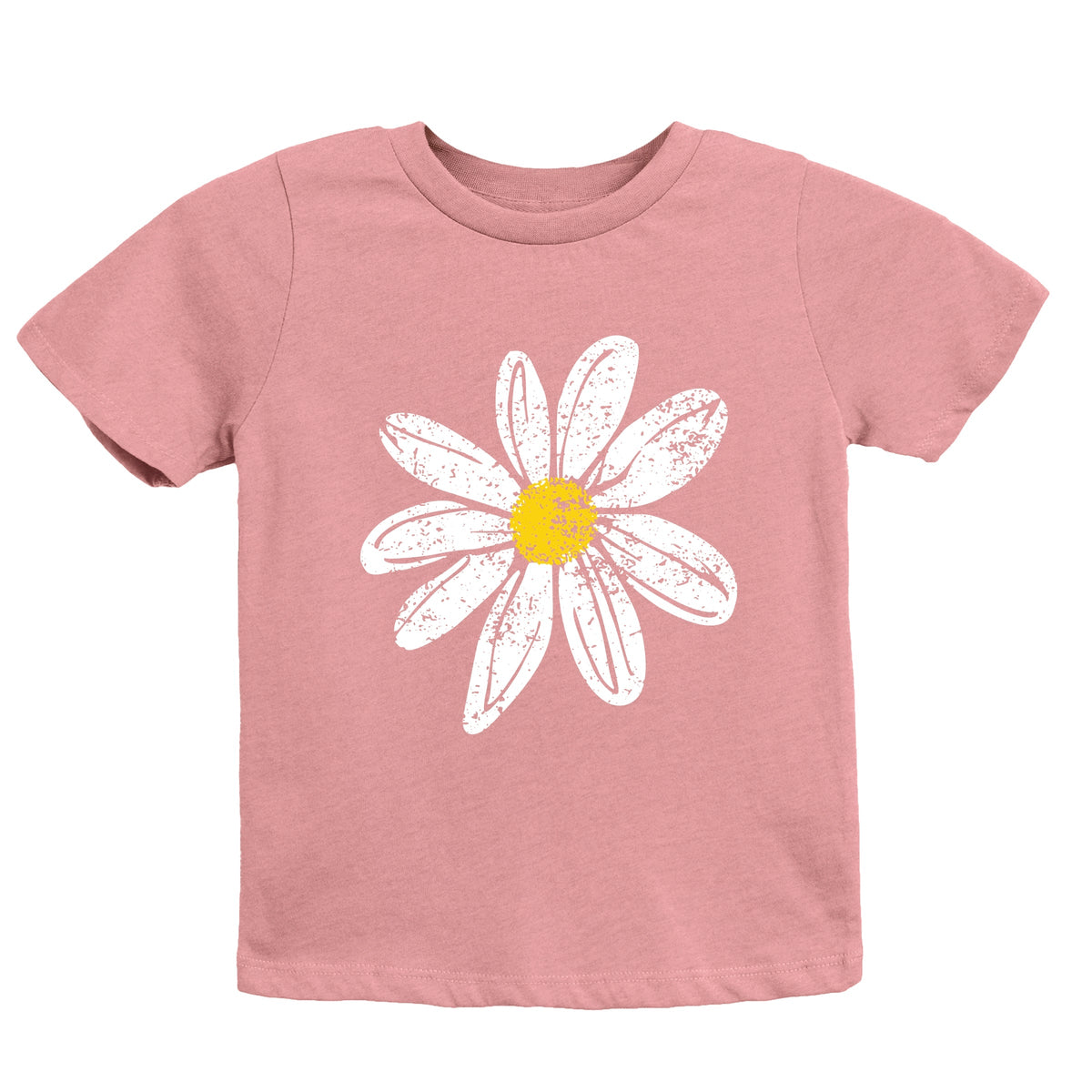 Daisy Distressed - Youth Short Sleeve Graphic T-Shirt