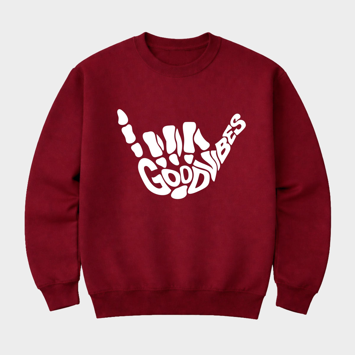 Good Vibes Skeleton - Men's Graphic Sweatshirt