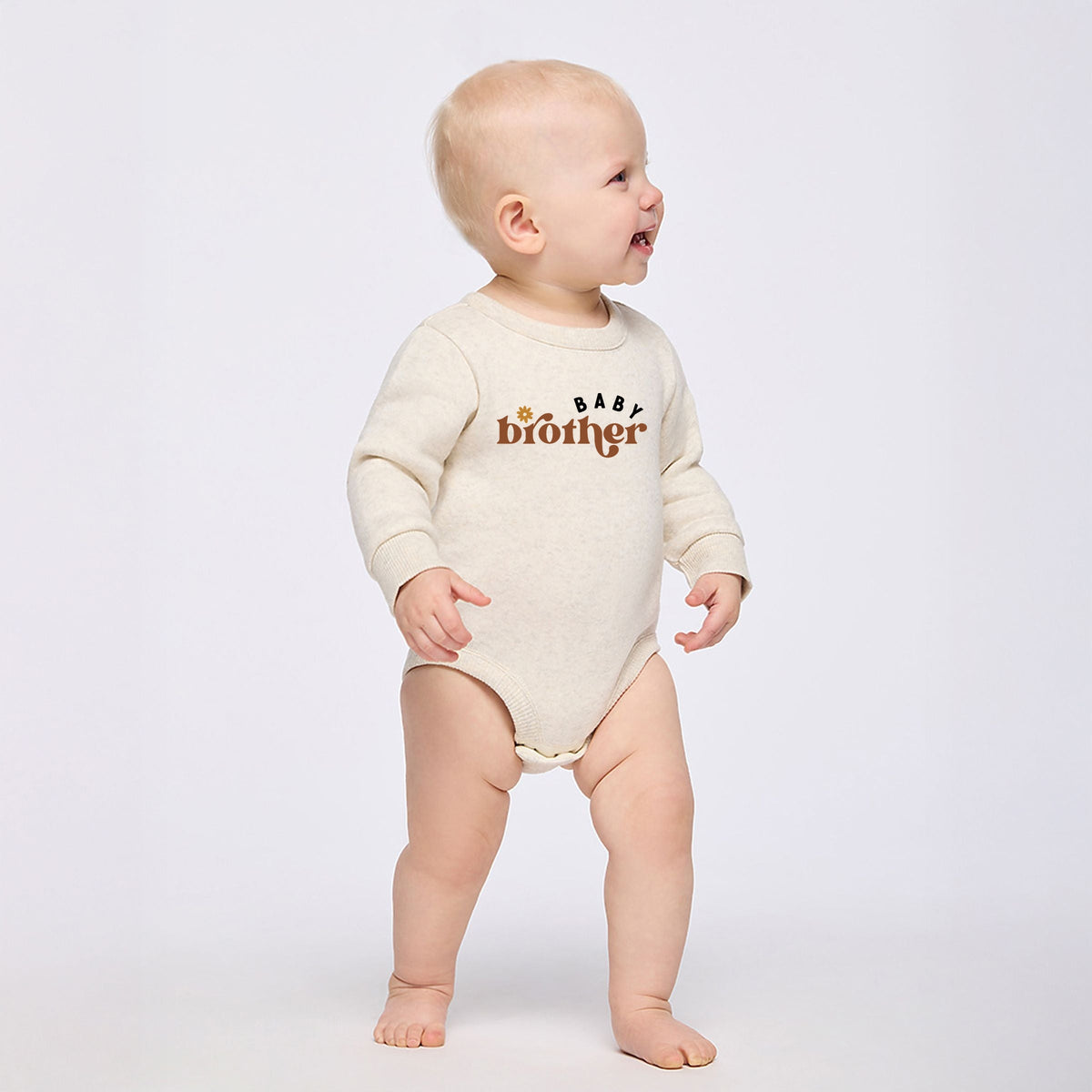 Boho Baby Brother - Infant Fleece BodySuit