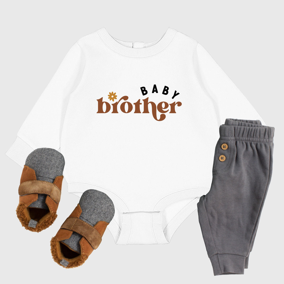 Boho Baby Brother - Infant Fleece BodySuit