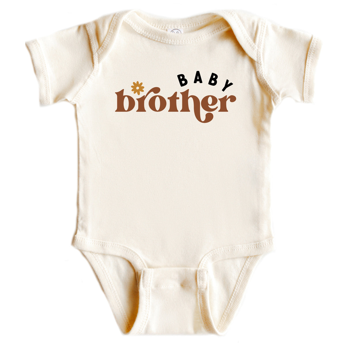Boho Baby Brother - Baby Short Sleeve Graphic Bodysuit