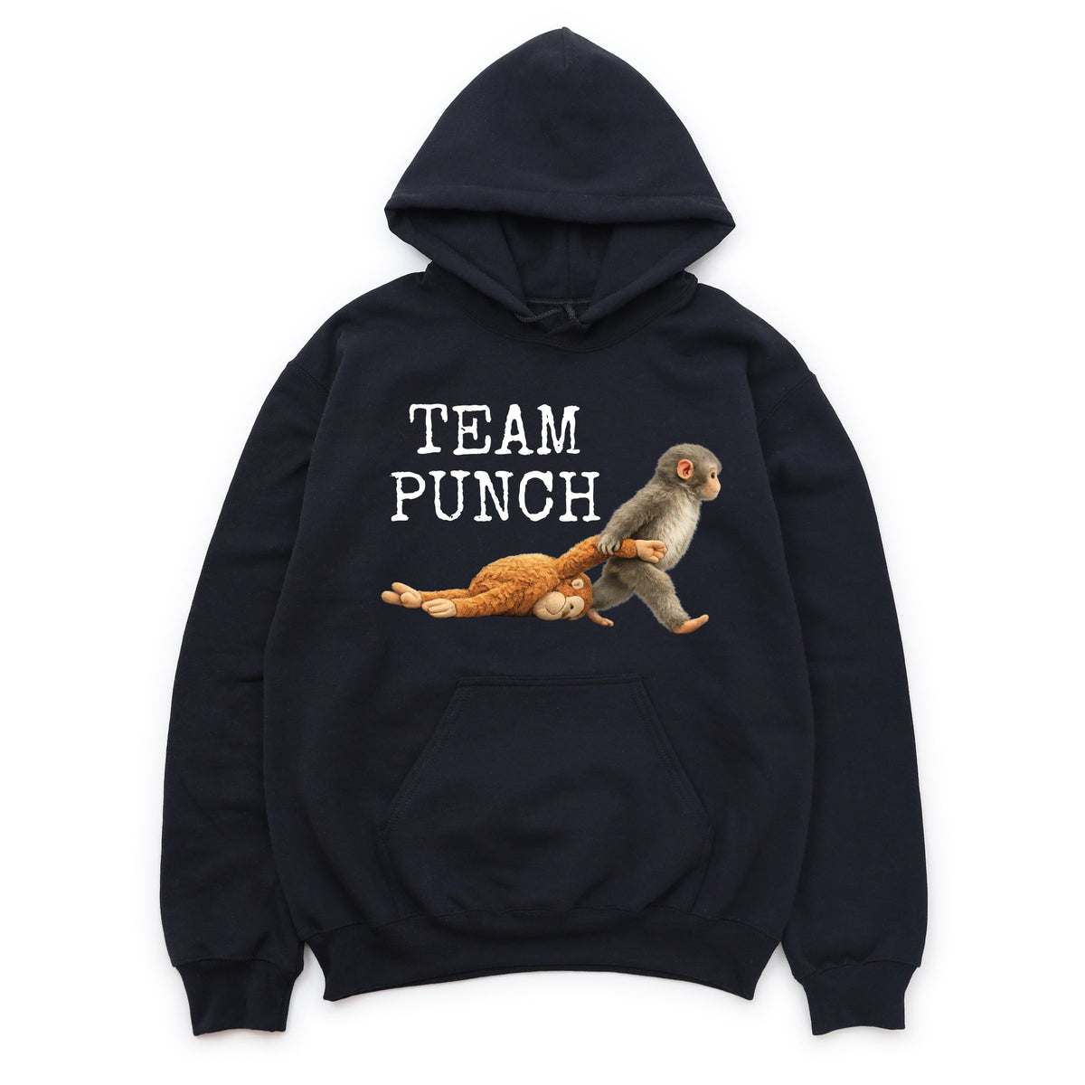 Team Punch Typewriter White - Women's Graphic Hoodie