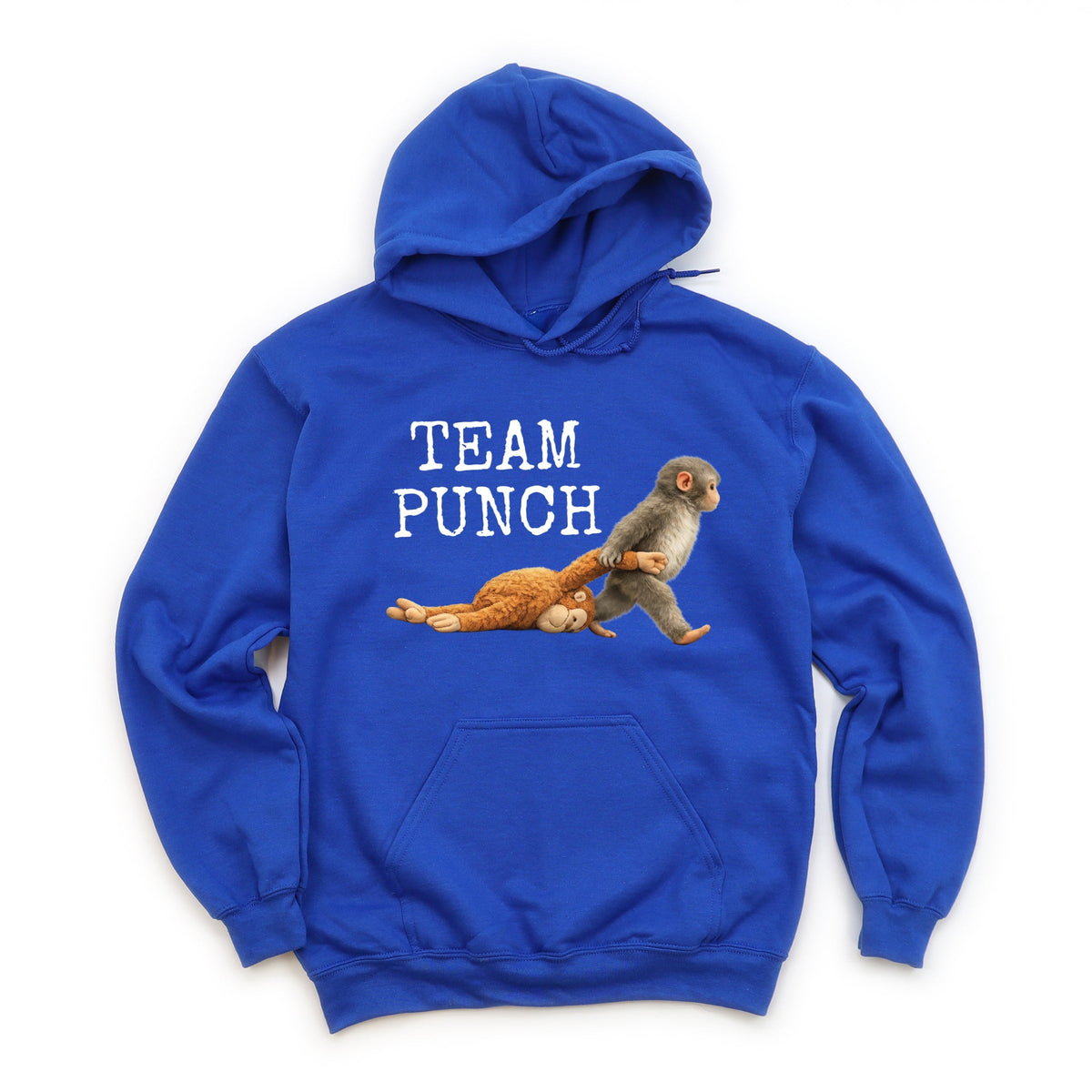 Team Punch Typewriter White - Women's Graphic Hoodie