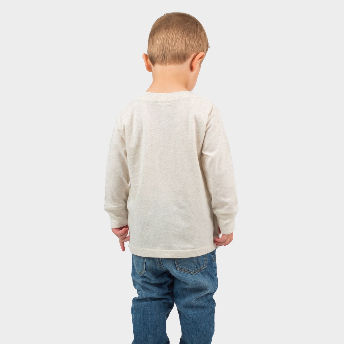 Bruh Let Me Cook Blue - Toddler Long Sleeve Graphic Tee