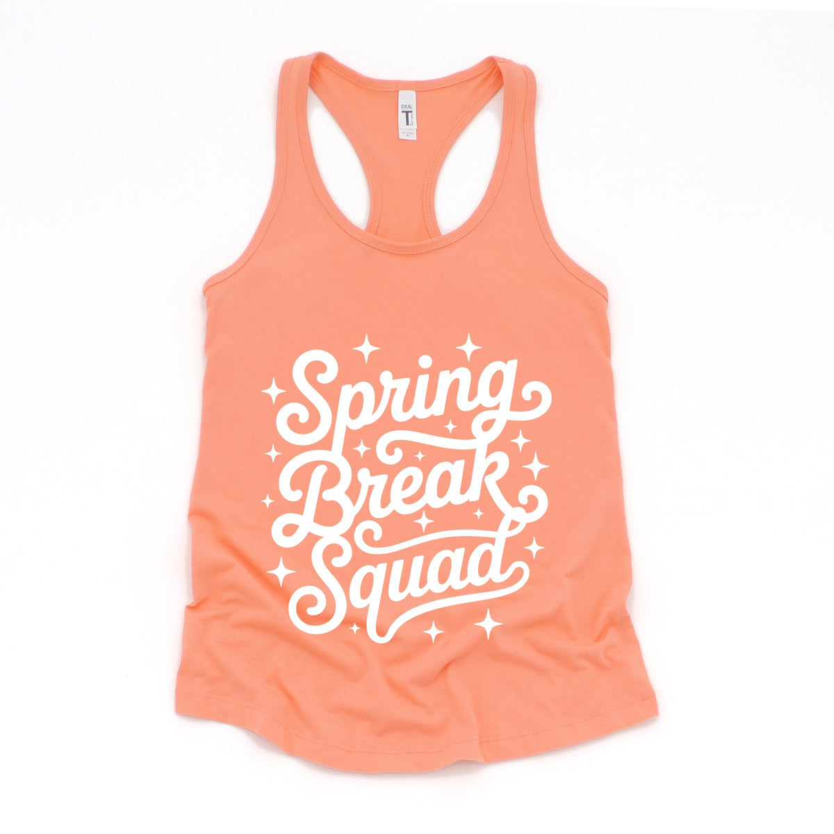 Spring Break Squad Stars - Women's Graphic Racerback Tank Top