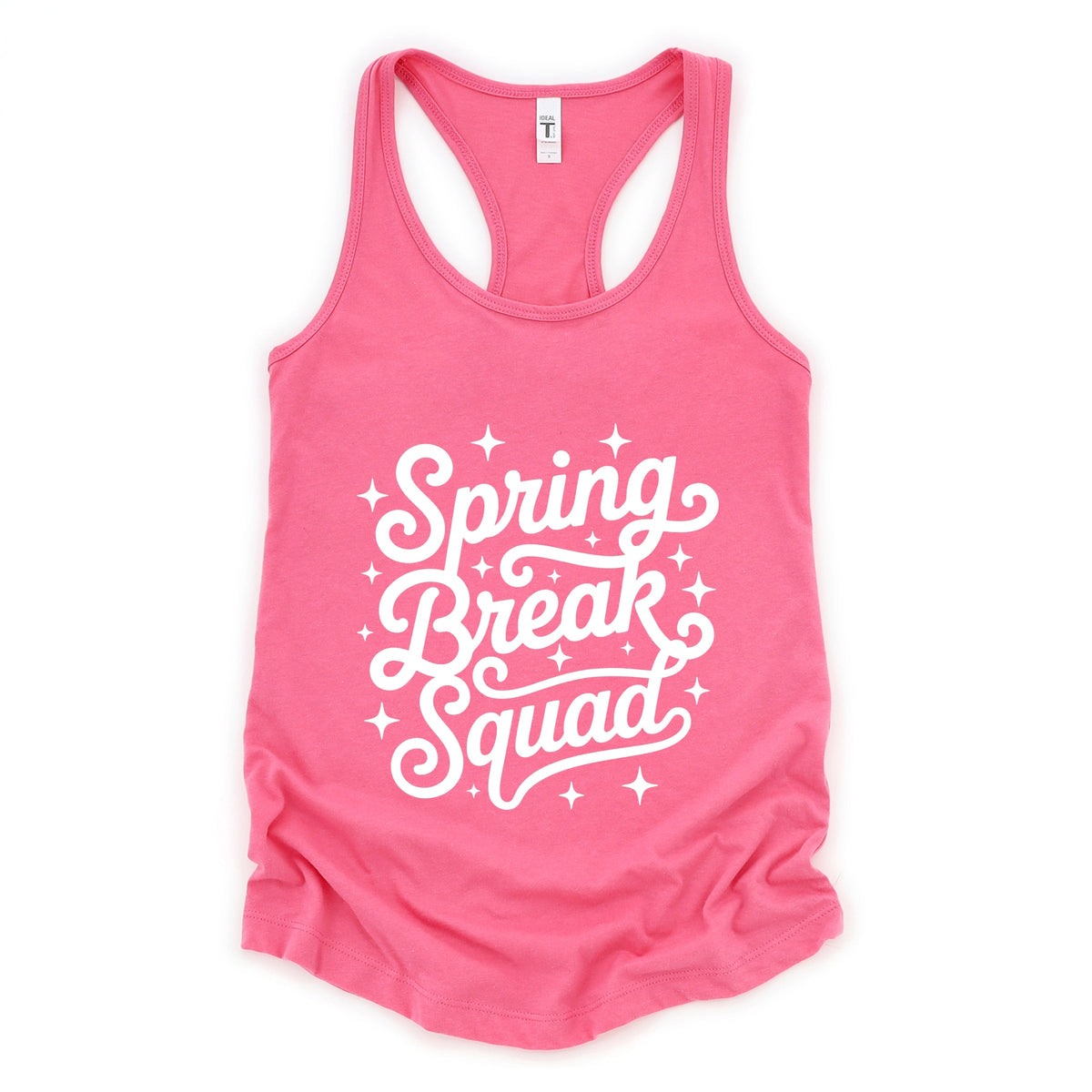 Spring Break Squad Stars - Women's Graphic Racerback Tank Top