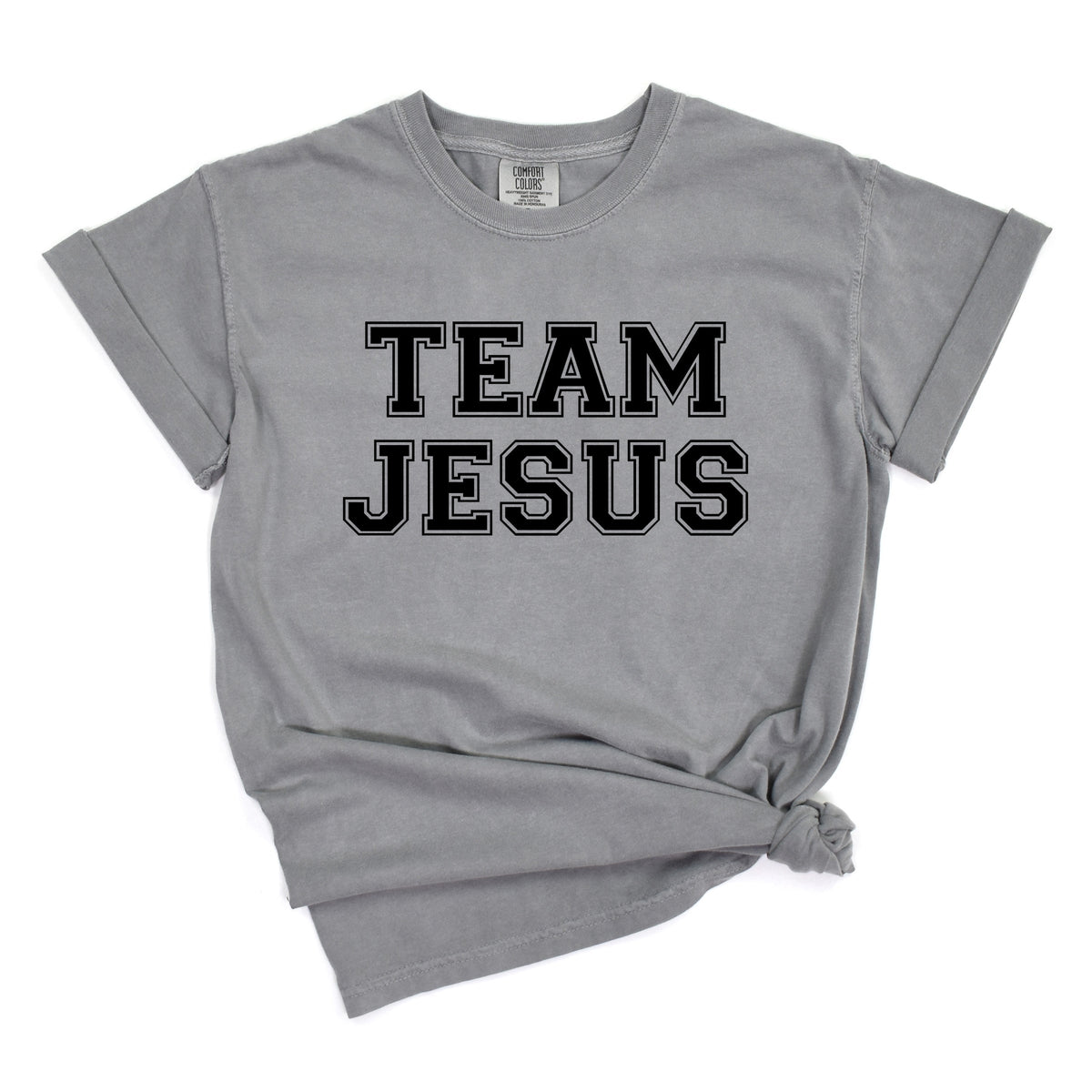 Team Jesus - Women's Garment Dyed Graphic T-Shirt