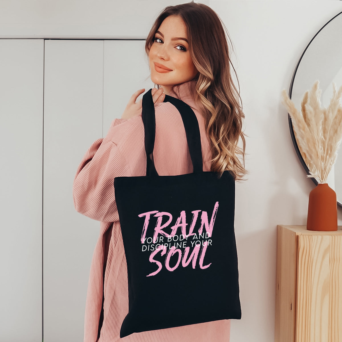 Train Your Body and Discipline Your Soul - Canvas Tote