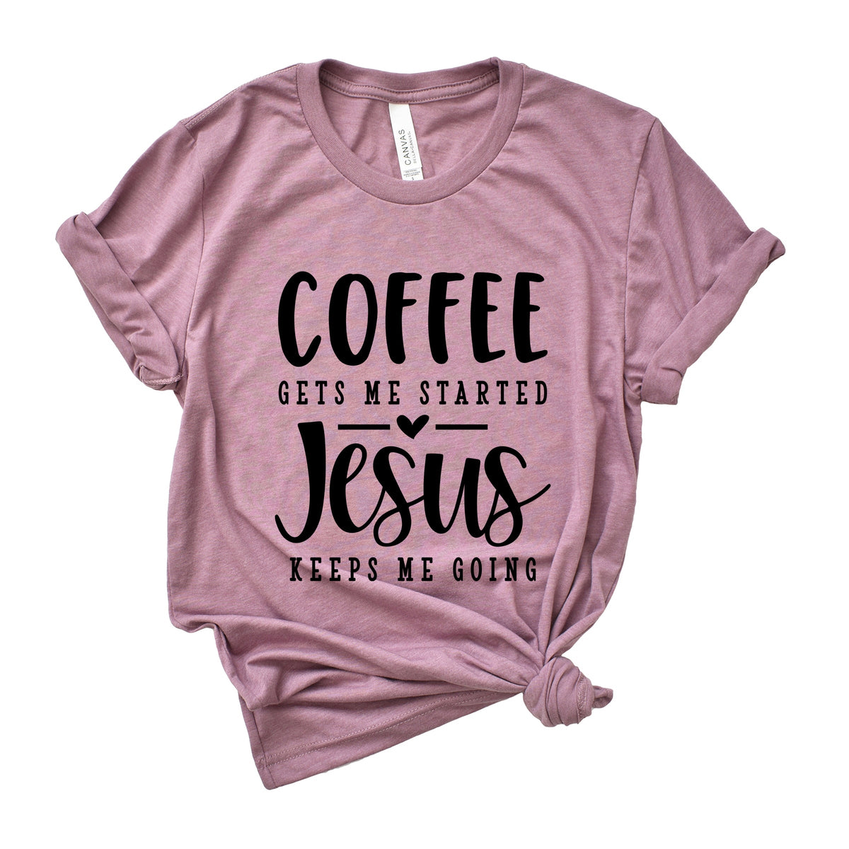 Coffee Gets Me Started - Women's Short Sleeve Graphic T-Shirt