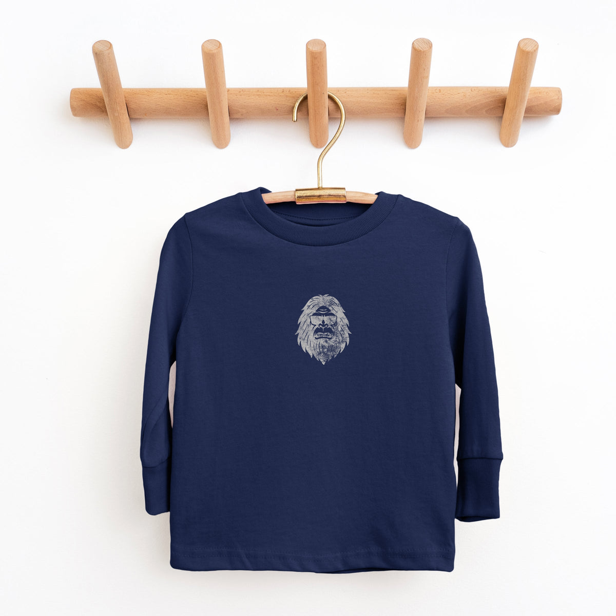 Forest Dweller Face - Youth Long Sleeve Graphic T-Shirt