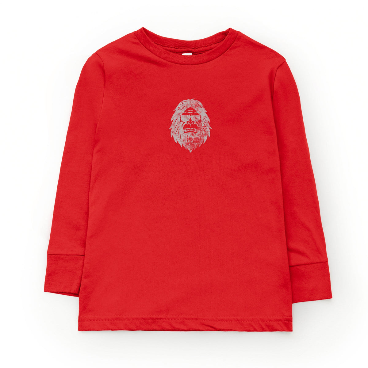 Forest Dweller Face - Youth Long Sleeve Graphic T-Shirt