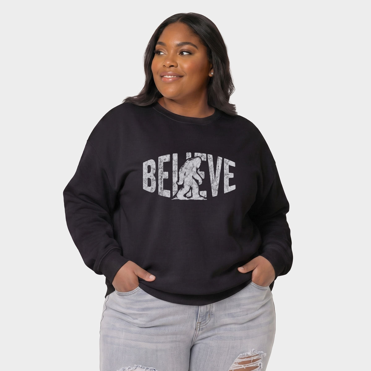 Believe The Legend - Women's Plus Sweatshirt