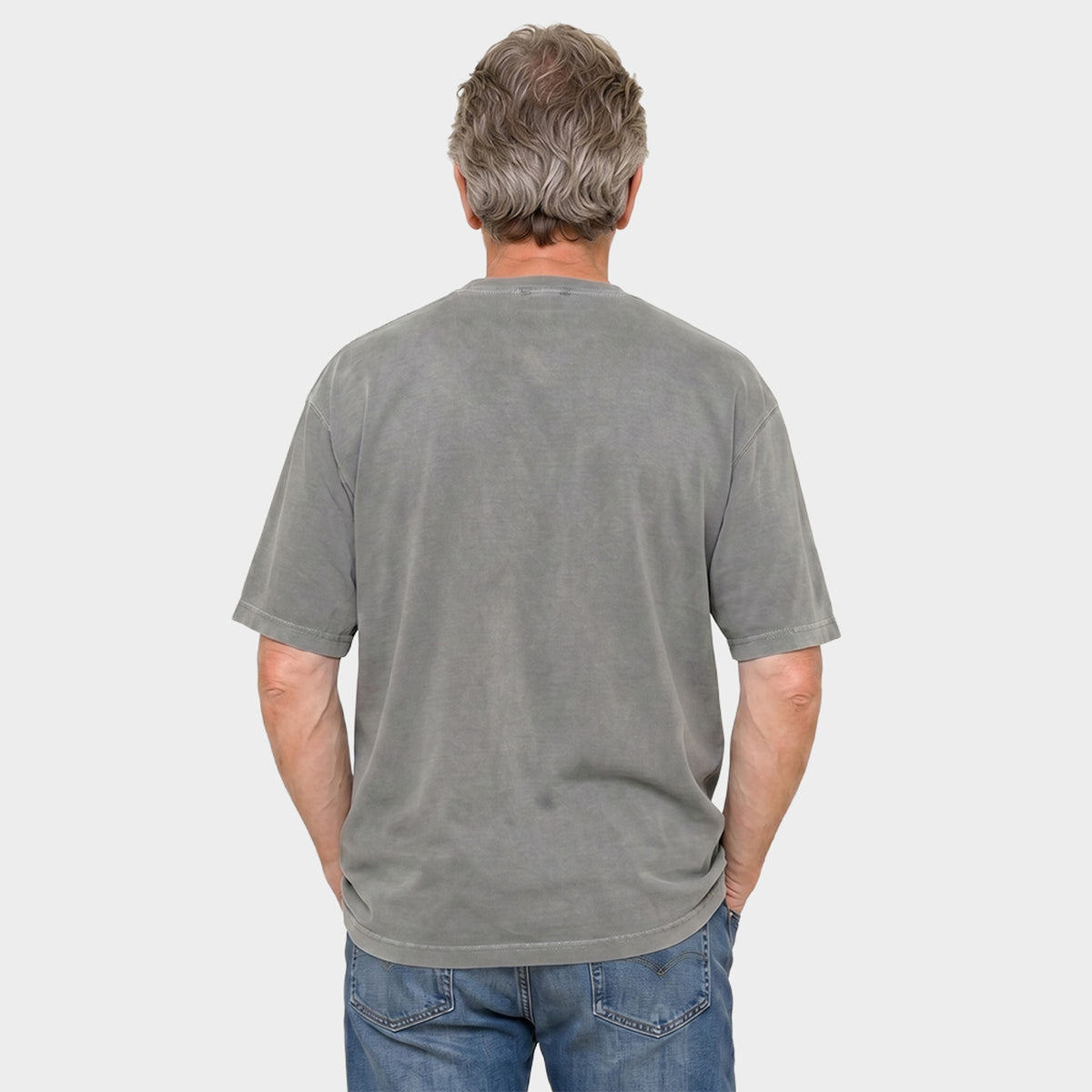 Honor The Wild Distressed - Men's Garment Dyed Graphic T-Shirt