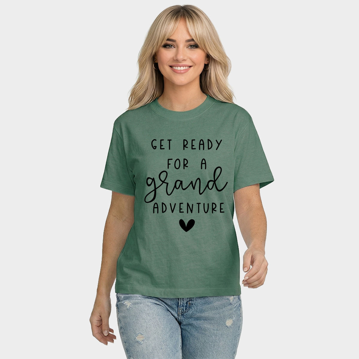 Get Ready Grand Adventure - Women's Relaxed Boxy Tee