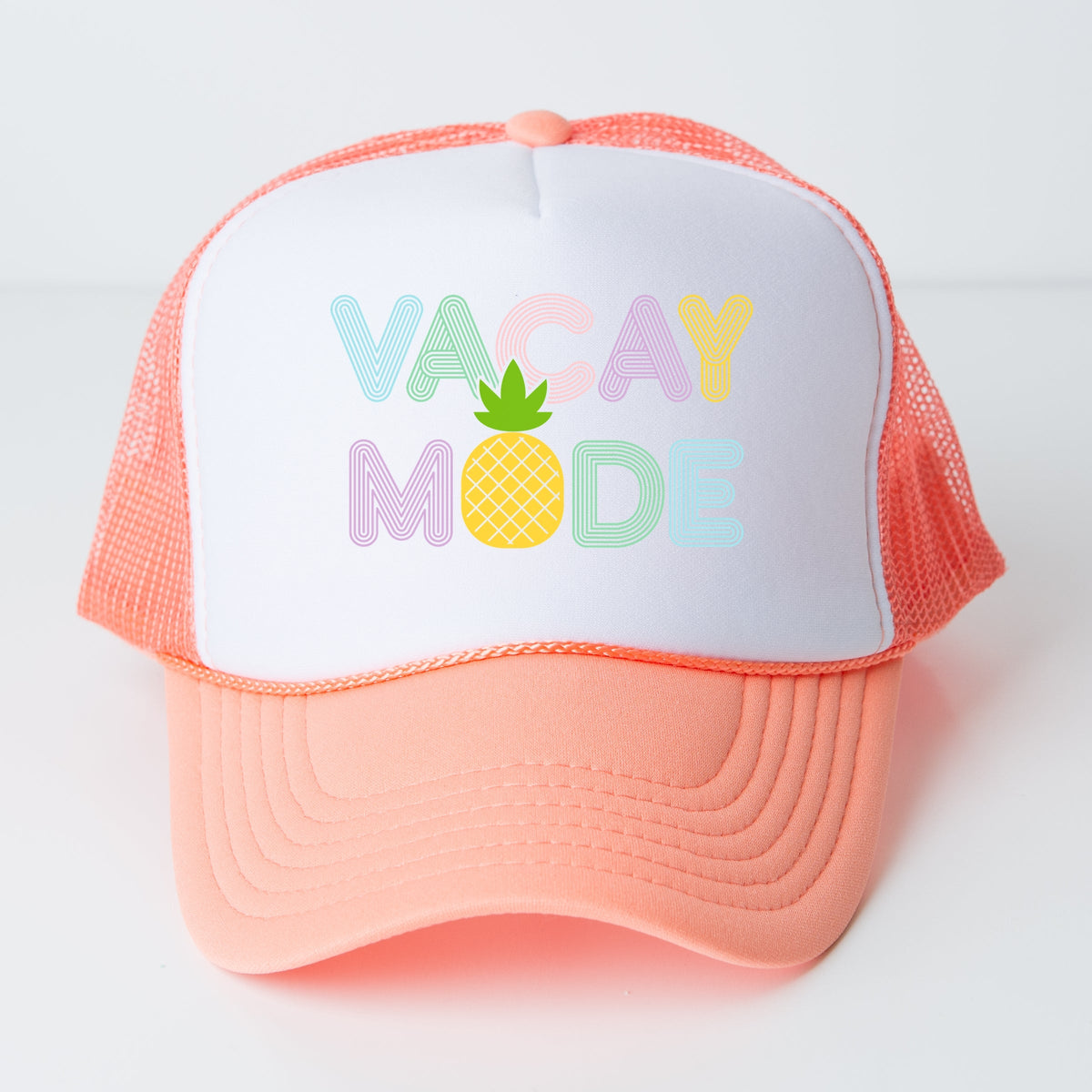 Vacay Mode Pineapple - Youth Graphic Foam Trucker Hat