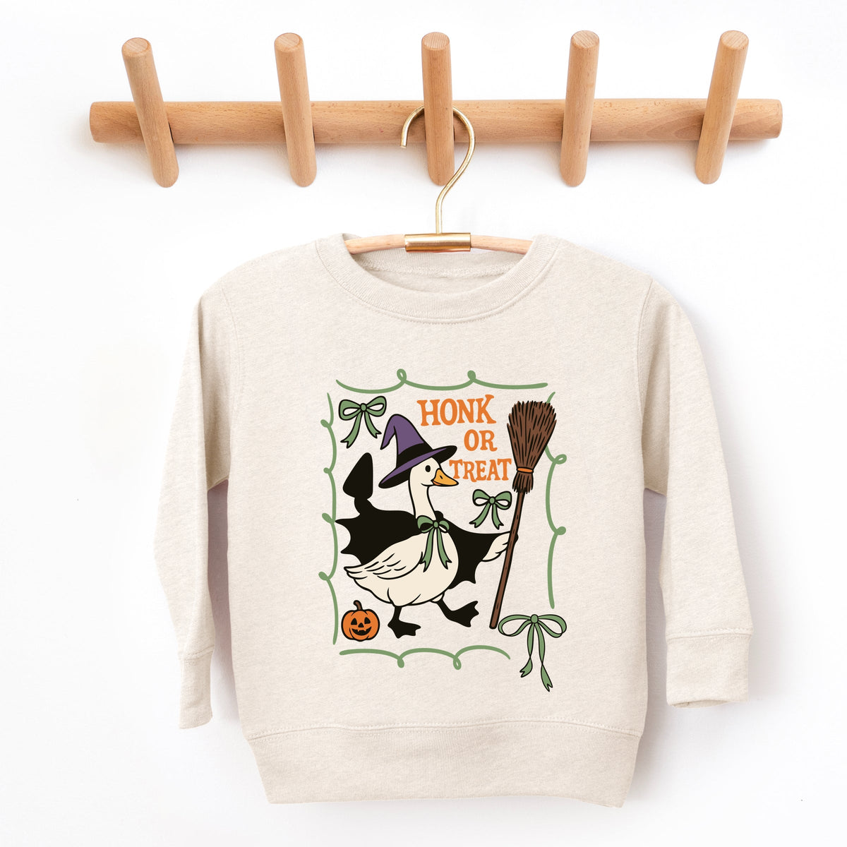 Honk Or Treat - Toddler Graphic Sweatshirt