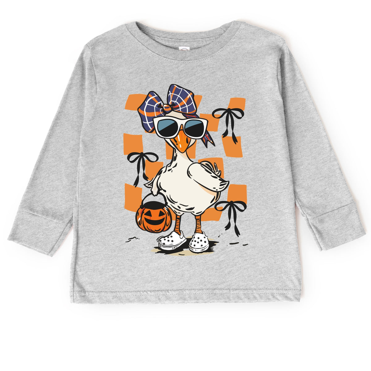 Halloween Goose - Toddler Long Sleeve Graphic Tee