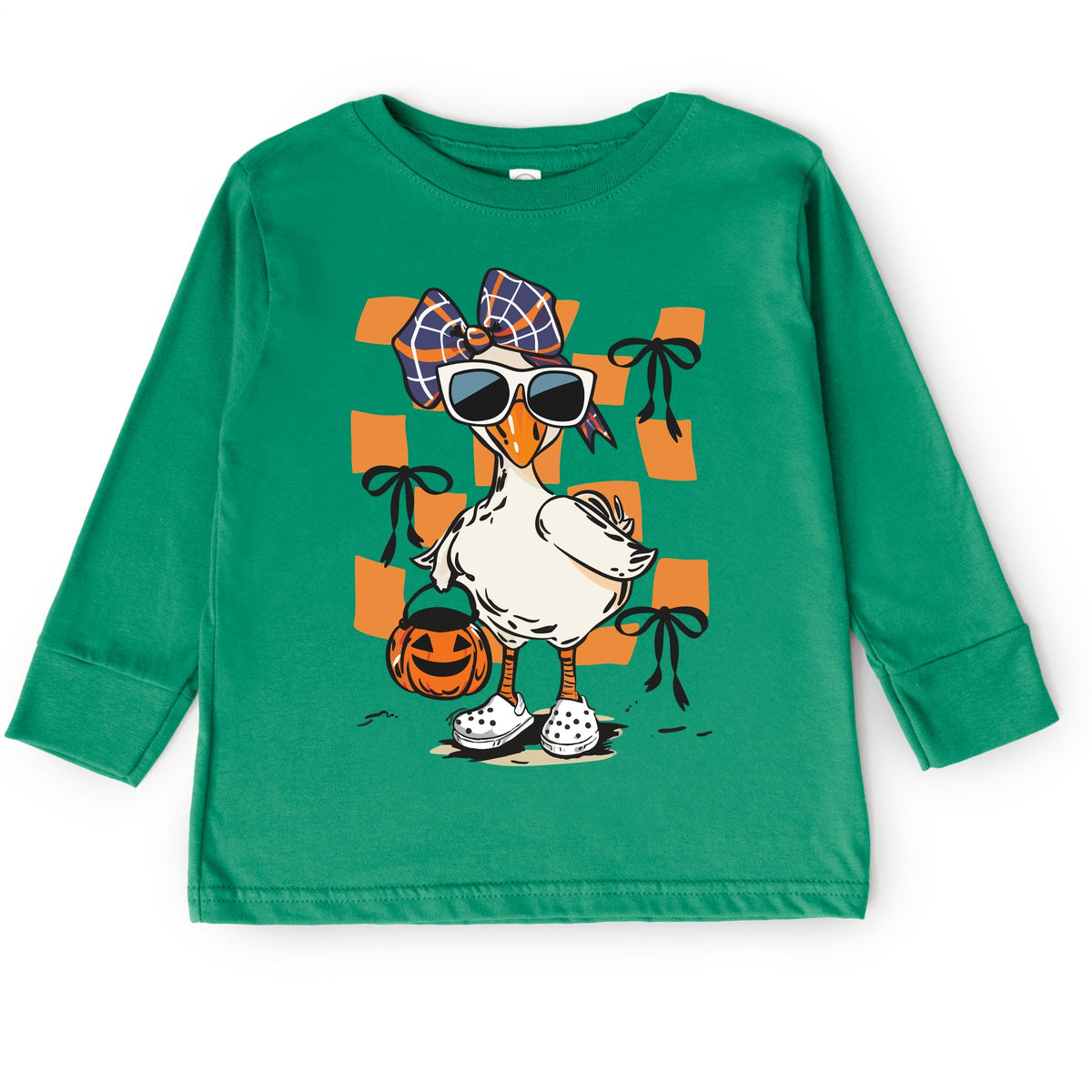 Halloween Goose - Toddler Long Sleeve Graphic Tee