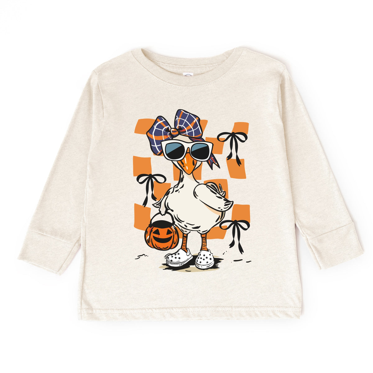 Halloween Goose - Toddler Long Sleeve Graphic Tee