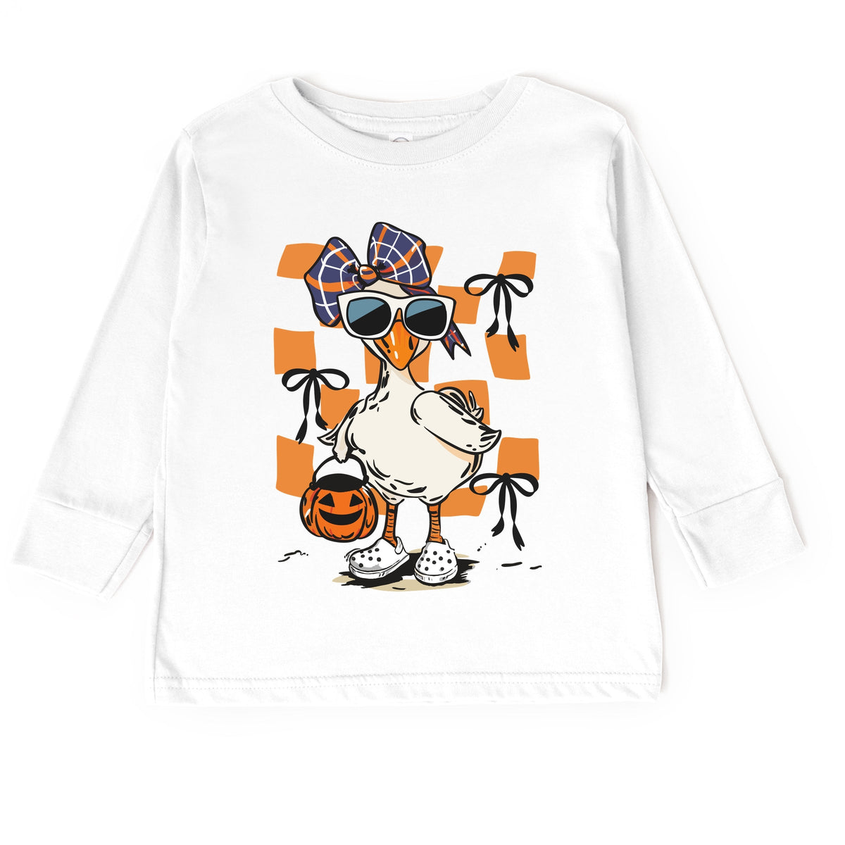 Halloween Goose - Toddler Long Sleeve Graphic Tee