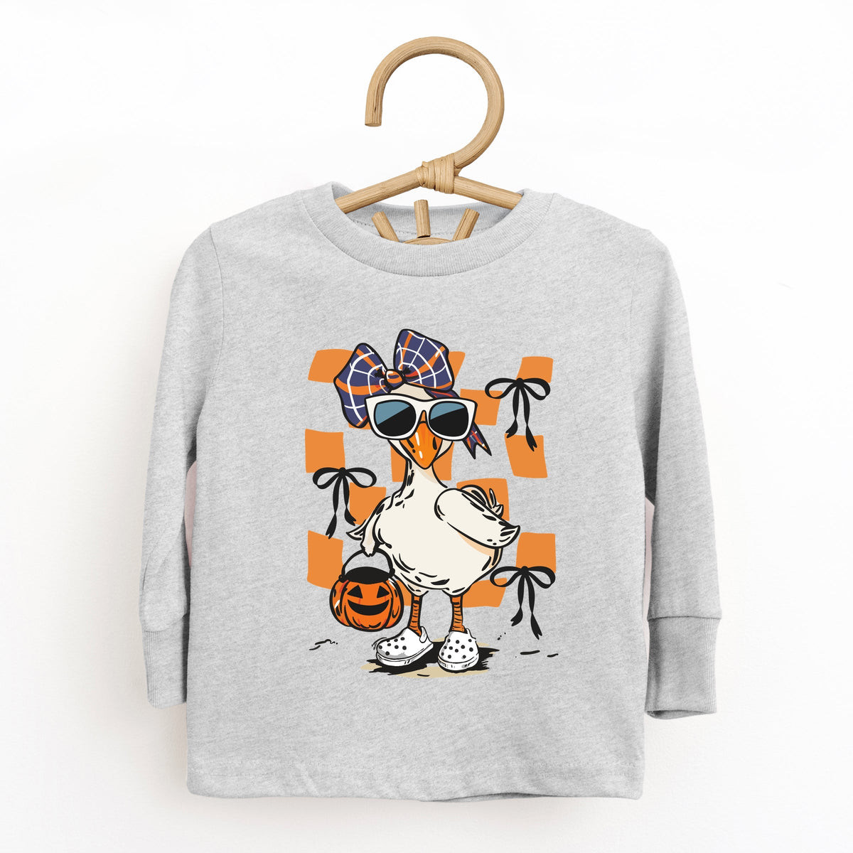 Halloween Goose - Toddler Long Sleeve Graphic Tee