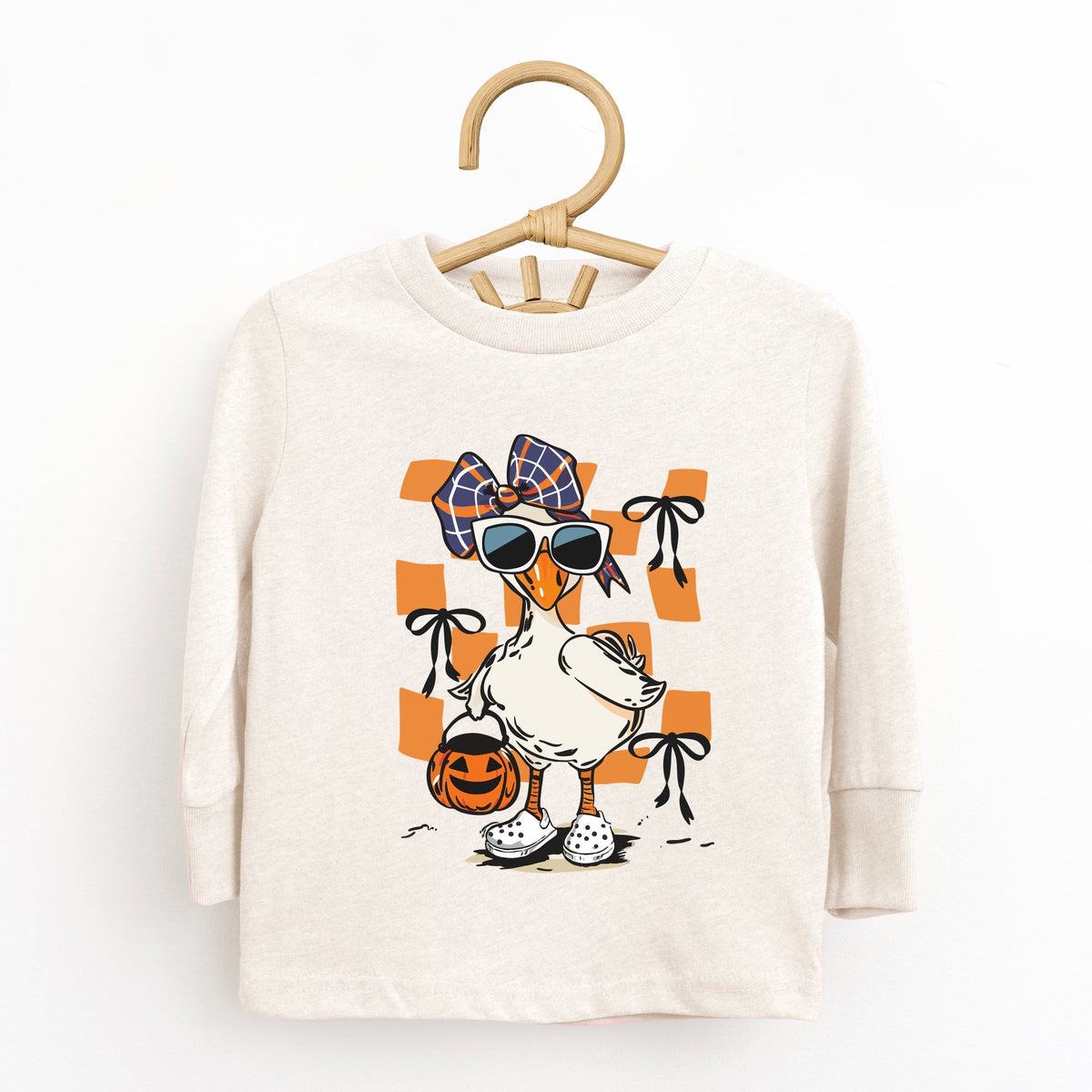Halloween Goose - Toddler Long Sleeve Graphic Tee