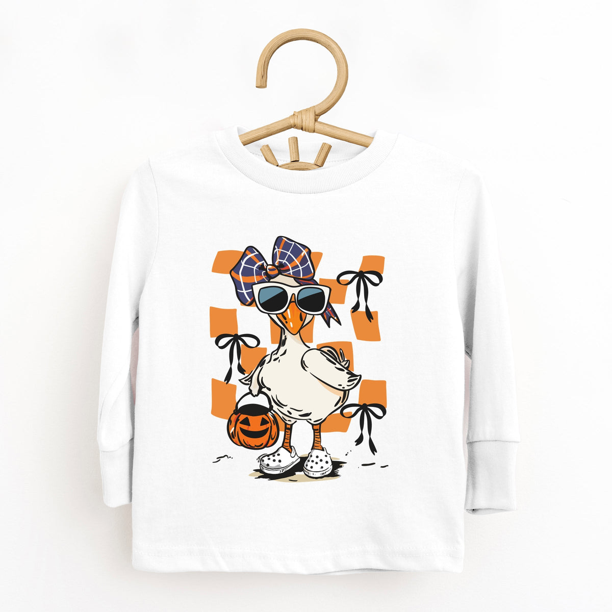 Halloween Goose - Toddler Long Sleeve Graphic Tee