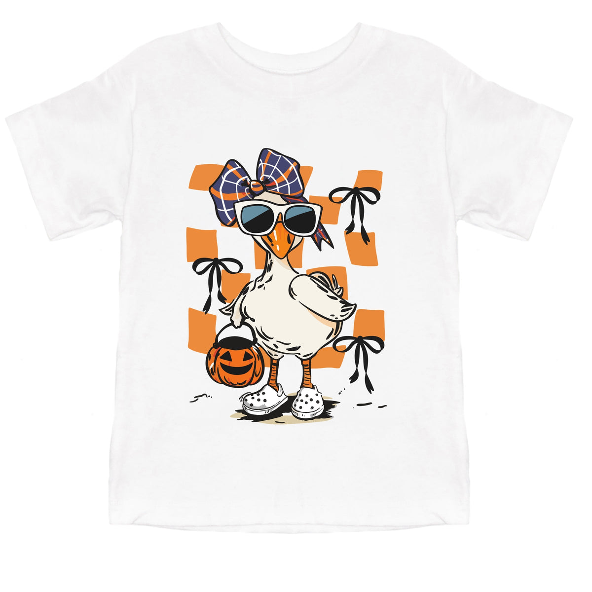 Halloween Goose - Toddler Short Sleeve Graphic T-Shirt
