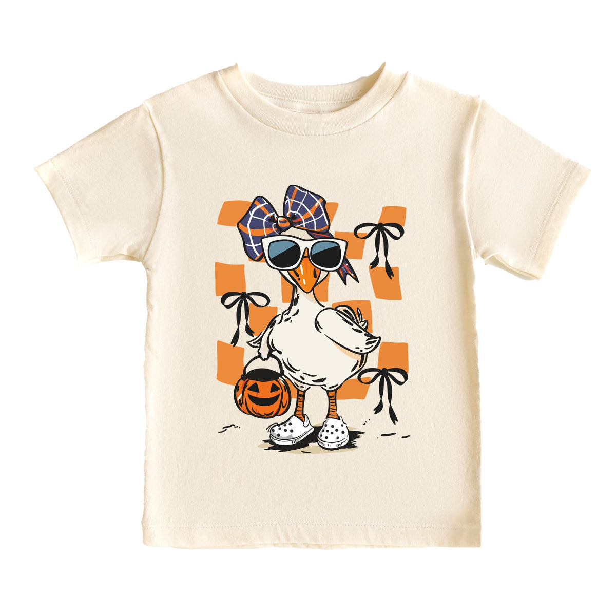 Halloween Goose - Toddler Short Sleeve Graphic T-Shirt