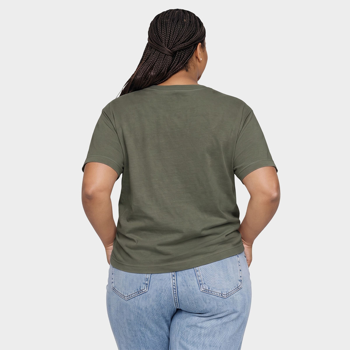 Cozy Season Club Leaf - Women's Plus Garment Dyed Tee