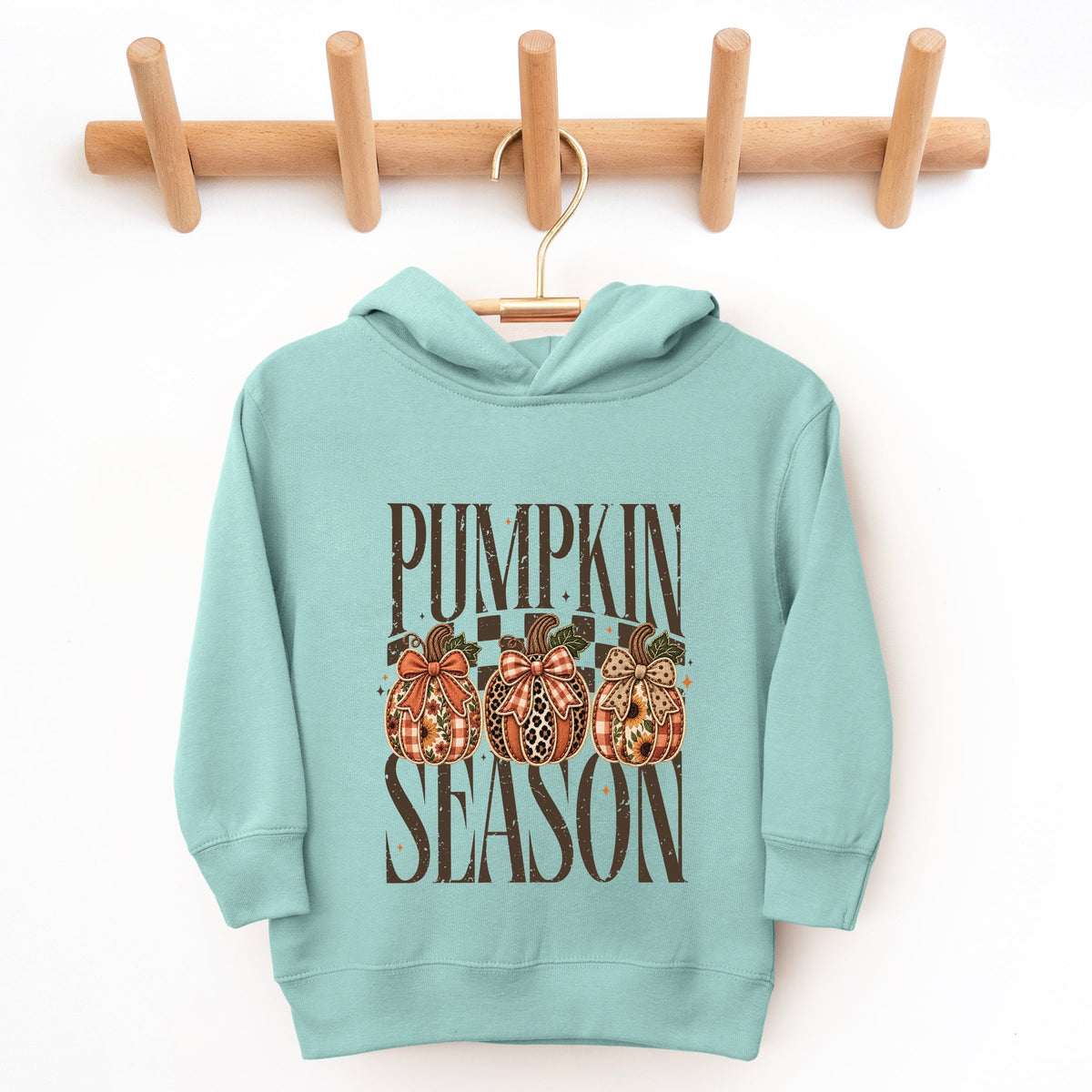 Pumpkin Season Pumpkins PRINT - Toddler Hoodie