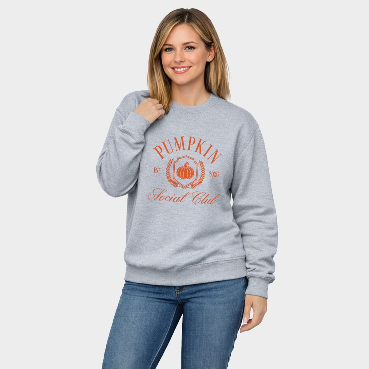 Pumpkin Social Club Laurel Leaf -  Women's Graphic Sweatshirt