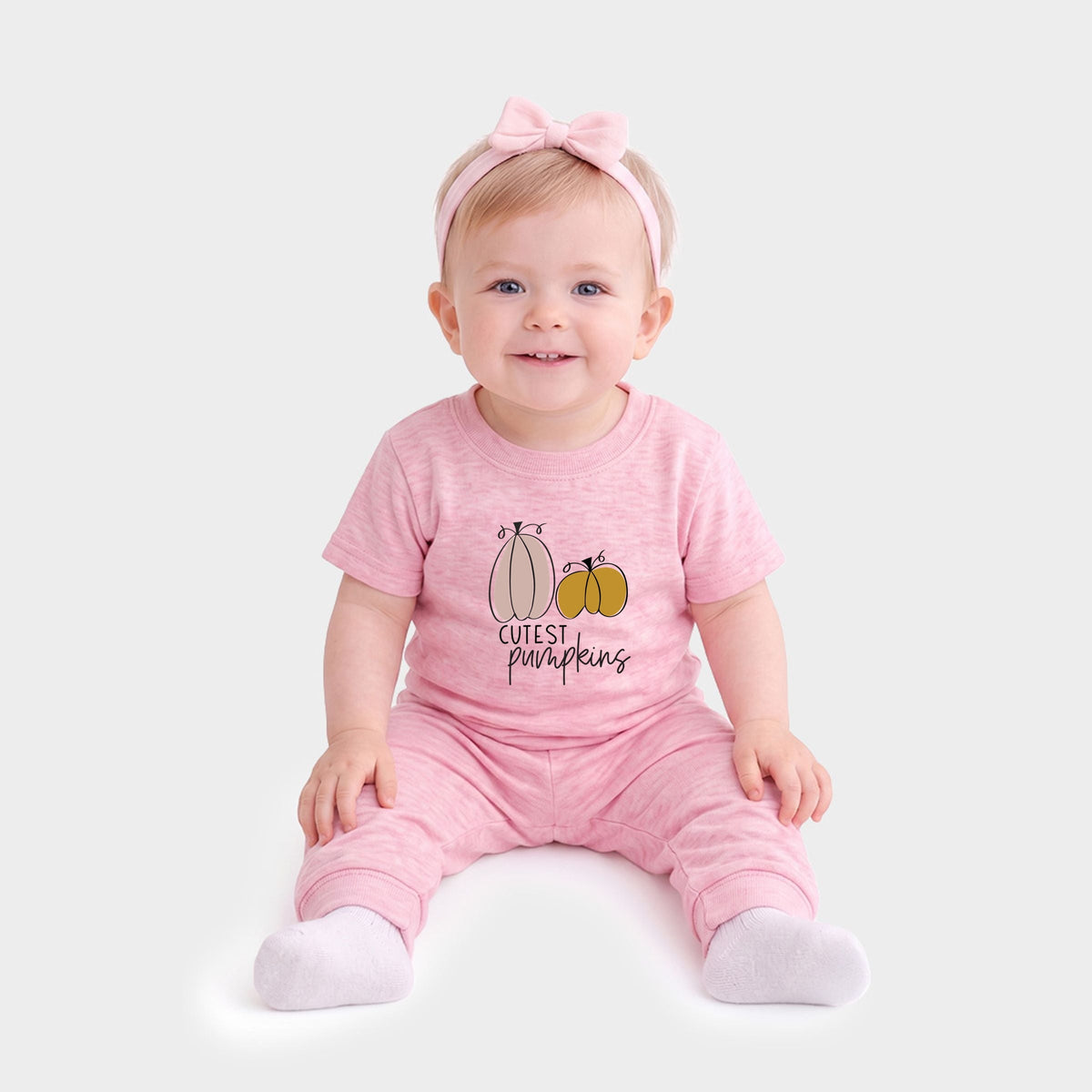 Cutest Pumpkins - Infant Jogger Pant Crew Set